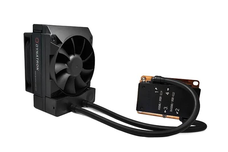 Dynatron L13 1U サーバー 水冷CPUクーラーダイナトロン/ 水冷クーラー /一体型 / 簡易水冷 / 自作PCパーツ / 自作PC / マウンティングキット / 冷却 / 水冷却 / クーラー / FCLGA3647 / LGA3647/ ナロー / 冷却装置 / ヒートシンク / 205W / 12V / Intel / 120mm