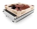 ノクチュア Noctua NH-L9a-AM4 CPUクーラーロープロファイル AM4 Ryzen ケースファン ファン NF-A9x14 PWM 12V ソケット AMD AM4 コンパクト 全高 37mm 自作PC 静音 ワークステーション サーバー コンパクト ロープロファイル ブラウン