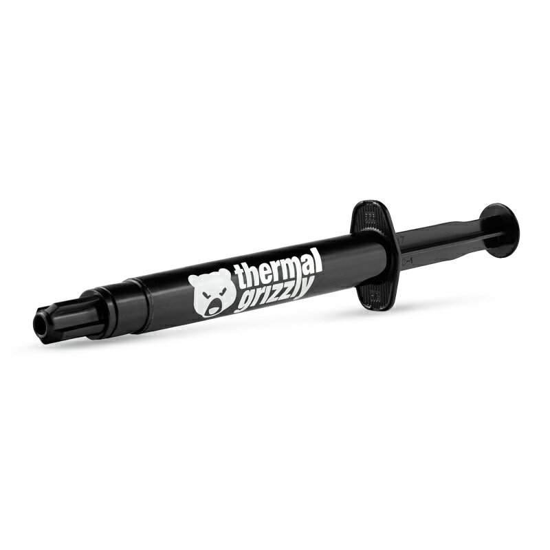 商品概要 優れた熱伝導性により、Hydronautシリーズはオーバークロック分野でも適していますが、水冷システムなどの大型ヒートシンクを使用するユーザー向けに特別に開発しました。 商品詳細 型番 TG-H-015-R メーカー名 Thermal Grizzly サーマルグリズリー 商品仕様 仕様 ・ カラー：グレー ・ 容量：3.9 g/1.5 mL ・ 密度：2.6 g/cm3 ・ 電気伝導率：0 pS/m ・ 稼働温度： -200°C ～ +350°C ・ 粘度： 140 - 190 Pa・s 保証期間 1年間 その他 モニターの発色具合によって実際のものと色が異なる場合があります。 商品説明 商品内容 "Hydronaut- 1.5 mL" Hydronautシリーズは熱伝導率が優れているためオーバークロックにも使用できます。また、水冷システムなど、コストパフォーマンスに優れた高品質の商品を求めている大規模な冷却ソリューションを使用するユーザー向けに特別に開発されています。 ・オーバークロックに適切・優れた熱伝導性 ・ノンシリコン・硬化しない・非導電性 Hydronautサーマルグリスは、水冷システムなどの大規模な冷却ソリューションに最適な熱伝達機能を提供します。 また、ノンシリコンなので、安心してお使いいただけます。また、軽く、柔軟性が高いので簡単に塗布ができ、非常に扱いやすい商品です。中規模から大規模の冷却ソリューションで使用すると最高の結果を実現。 ROHSに準拠しています。