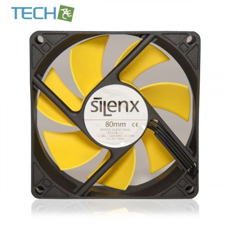 SilenX Effizio EFX-14-12 - 140x25mm 12dBA 48CFM 冷却ファン(EFX-14-12) / PC / PCパーツ / クーラー/ 冷却 / CPUクーラー / アクセサリー / ファン / サイレン / サイレンクス / ダイナミックベアリング / 静音 / 長寿命 / 空冷 / 自作PC / モーター - Image 3