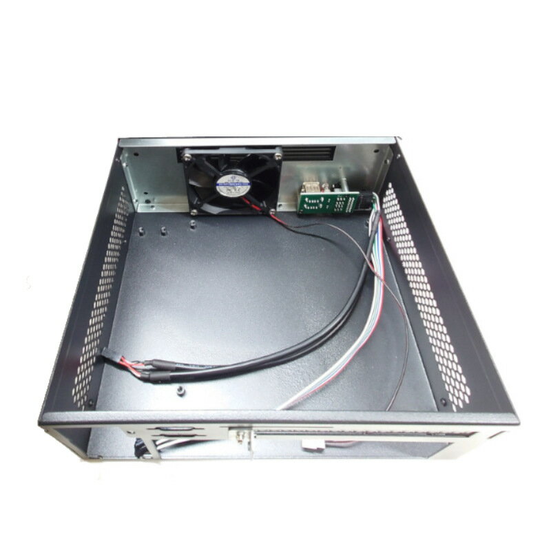 CP-2M-SF 2Uディスクトップ / ラックマウント エンクロージャーmini-ITX / 2Uシャーシ / PCケース / サーバーケース / ブラック / 黒 / パソコン / パーツ / 自作PC / 筐体 / EIA規格 2