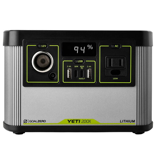 GOALZERO ゴールゼロ YETI 200X 120V power station イエティ200エックス 120ボルト パワーステーション ポータブル電源 国内正規品 GOALZERO ゴールゼロ YETI 200X 120V power station イエティ200エックス 120ボルト パワーステーション ポータブル電源 国内正規品