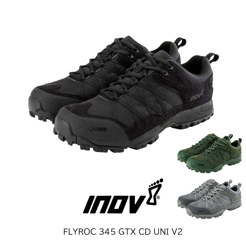 INOV-8 イノベイト FLYROC 345 GTX CD UNI V2 メンズ イノヴェイト inov-8 シューズ アウトドアシューズ アウトドア ハイキングシューズ フライロック NO1SGG19BK NO1SGG19GR NO1SGG19GN