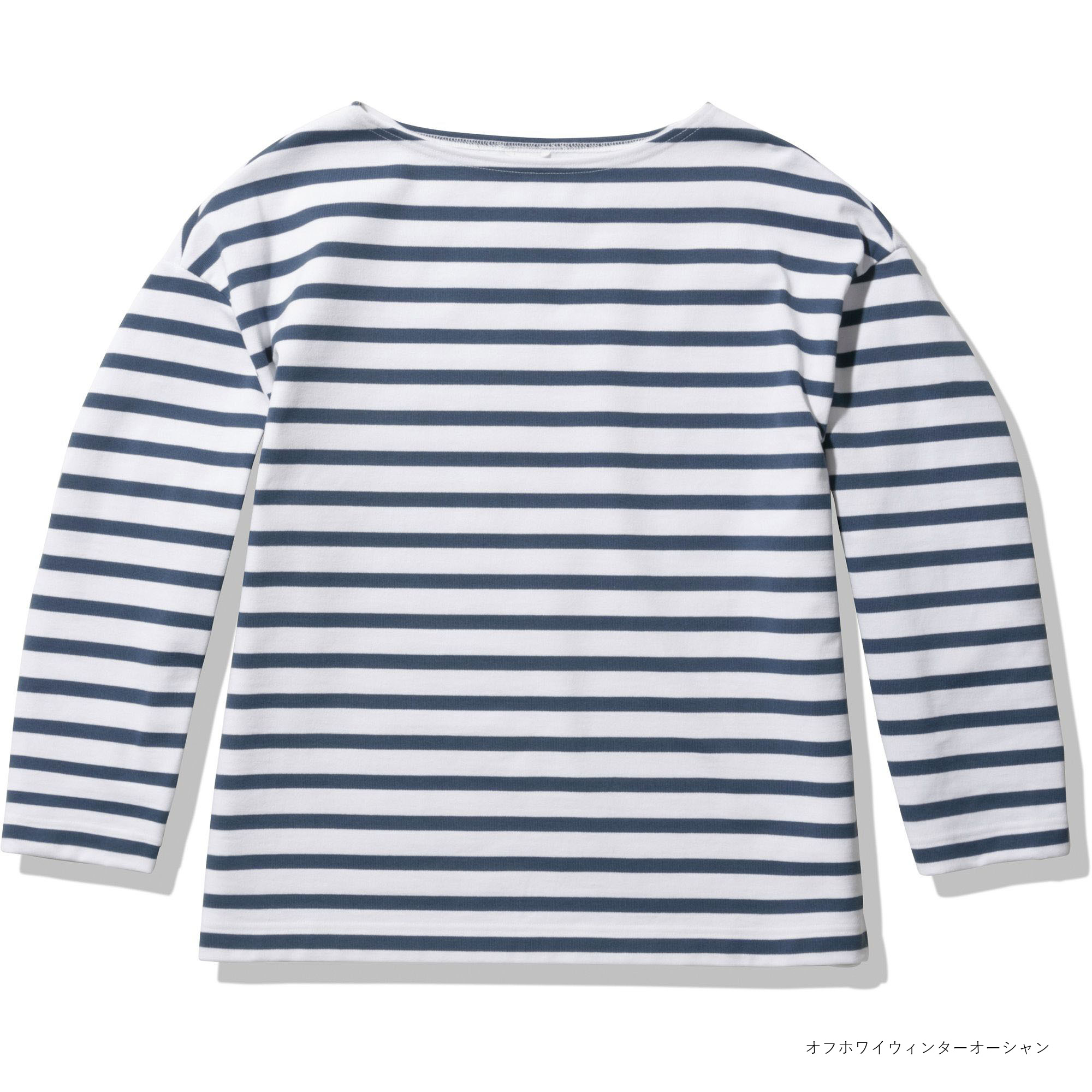 ヘリーハンセン HELLY HANSEN W L/S Brushed Border Tee ロングスリーブ ブラッシ...