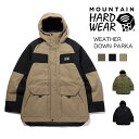 MOUNTAIN HARD WEAR マウンテンハードウェア ウェザーダウンパーカ WEATHER DOWN PARKA メンズウェア ダウン 中綿