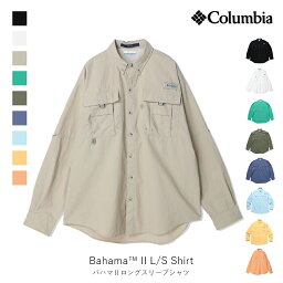 コロンビア シャツ メンズ コロンビア columbia バハマ ロング スリーブ シャツ PFG フィッシング シャツ MENS メンズ アパレル 長袖トップス 釣り FM7048