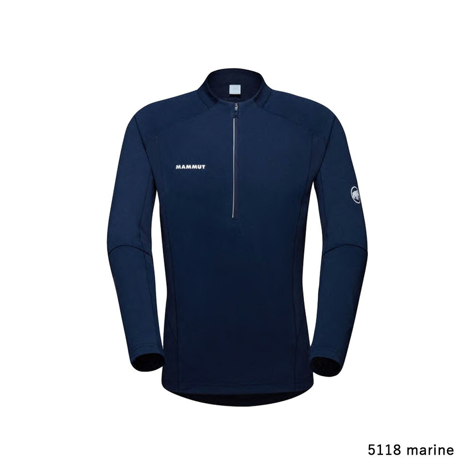 MAMMUT マムート Aenergy FL Half Zip Longsleeve AF Men エナジーエフエルハーフジップ ロングスリーブアジアンフィット メンズ レイヤー アパレル 登山 ウェア アウトドア 1016-01310 3