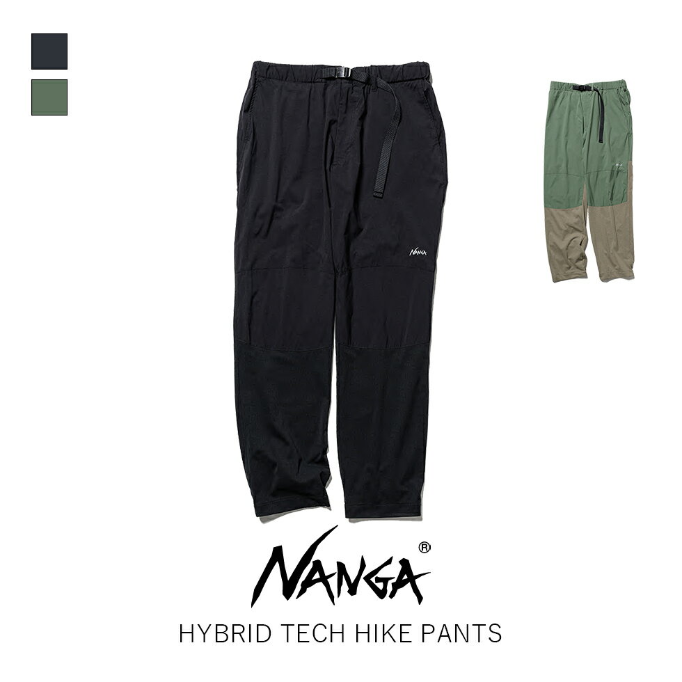 【商品説明】HYBRID TECH HIKE PANTS ハイブリッドテックハイクパンツ 雨風も凌ぐ、履き心地の良いハイクパンツ ライトシェル素材と通気性のあるメッシュ素材を使ったコンビネーションアクティブパンツ。?や?を凌ぎながらも快適に着用できる仕様に。トレッキングやハイキングなど?でのアクティビティを意識したデザインになっています。 生地には、ストレッチ性のあるナイロン素材を使用し、アクティブシーンの動きを制限することもありません。膝下や膝裏のパネル/バックヨークにはメッシュ素材を使い、軽量性と通気性をUP。 右後ろのポケットにウェア全体が収納でき、携帯性も?く、トレッキングやハイキングなど?でのアクティビティに持ち運ぶのにも便利な1着。 シルエットは、すっきりとしたテーパードシルエット。後ろ裾にはリブを設け、ボリュームのあるトレッキングシューズなどとの相性も◎。 見た目はマットな質感で、モダンな印象に。アクティブシーンはもちろんデイリーウェアとして最適。パンツ内のムレを気にせず、常に快適に過ごせるハイクパンツ。 【サイズ】S、M、L、XL 着用モデル(メンズ)身長180センチ 着用サイズ:Lサイズ 着用モデル(ウィメンズ)身長167センチ 着用サイズ:Mサイズ サイズチャート (cm) ウエスト ヒップ 股上 股下 渡り巾 S 73 109.4 26 73 34.8 M 77 113.4 27 75 36 L 81 117.4 28 77 37.2 XL 85 121.4 29 79 38.4 ※サイズは商品により表記サイズ(cm)より誤差が数センチ出る場合が御座います。 ※商品画像は実物を忠実に再現しておりますが、お客様のモニター環境などの問題で実物と異なって見える場合がございます。 【カラー】BLK、KHA 【素材】ナイロン100% 【生産国】中国 【重量】 【商品型番】NW2311-1I510 ※当店の商品は全て正規品です。