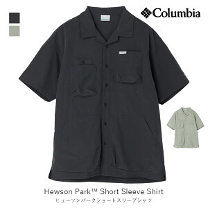 columbia ӥ Hewson Park Short Sleeve Shirt ҥ塼 ѡ 硼 ꡼   ѥ    㥱å ݥ ȥɥ PM1912
