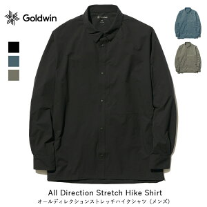 GOLDWIN ゴールドウィン オール ディレクション ストレッチ ハイク シャツ メンズ All Direction Stretch Hike Shirt トップス シャツ ポロシャツ GM53101