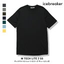 ICEBREAKER アイスブレーカー テックライト2 ショートスリーブ ティー メンズ M TECH LITE 2 SS TEE トップス Tシャツ メリノウール アウトドア Tシャツ IT22300