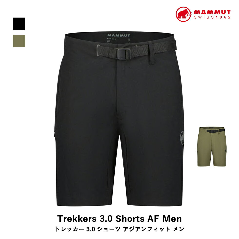 MAMMUT マムート Trekkers 3.0 Shorts AF Men トレッカー 3.0 ショーツ アジアンフィット メンズ アパレル ハーフパンツ ボトムス ソフトシェル 登山ウェア アウトドア 1023-00473