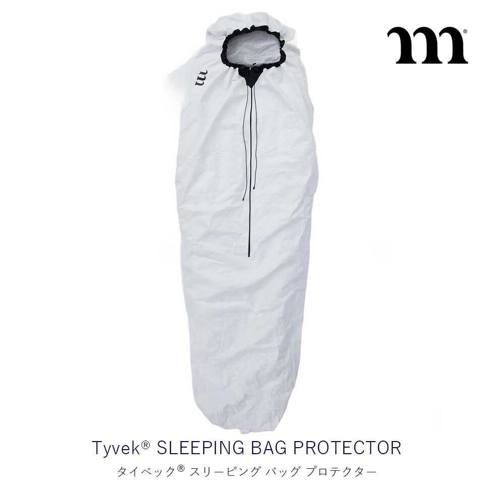 【商品説明】Tyvek SLEEPING BAG PROTECTER タイベック スリーピング バッグ プロテクター Tyvek（タイベック ）製のスリーピングバッグカバーです。スリーピングバッグに被せて使用することで、テント内に充満した結露からスリーピングバッグを保護し、保温力を高めることもできます。タイベックの優れた透湿性によりスリーピングバッグ内を快適でドライな状態に保ちます。 Point - シュラフの着脱が容易なセンタージップ。 - 各ブランドのシュラフに合わせて開口量を調節可能なドローコード付き。 - 開口部のスリーブには、擦れに強いナイロンリップストップを採用。 Accessories - スタッフサック 備考 *火気を接近、接触しないよう十分注意して下さい。溶けて火傷をする恐れがあります。 *本製品には透湿性がありますが、使用環境(気温、湿度、雨や雪による水膜、発汗状態、呼気、密閉状態等)により結露する場合があります。 【サイズ】OS サイズチャート (cm) W L Φ H 展開時 86 220 - - 収納時 - - 12 20 ※サイズは商品により表記サイズ(cm)より誤差が数センチ出る場合が御座います。 ※商品画像は実物を忠実に再現しておりますが、お客様のモニター環境などの問題で実物と異なって見える場合がございます。 【カラー】White 【素材】Tyvek (ポリエチレン） 【原産国】China 【重量】265 g 【商品型番】SL001 ※当店の商品は全て正規品です。