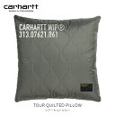 国内正規品 Carhartt WIP カーハート ダブリューアイピー TOUR QUILTED PILLOW ツアー キルト ピロー ミリタリー ガジェット アウトドア キャンプ ストリート ファッション クッション インテリア I032491