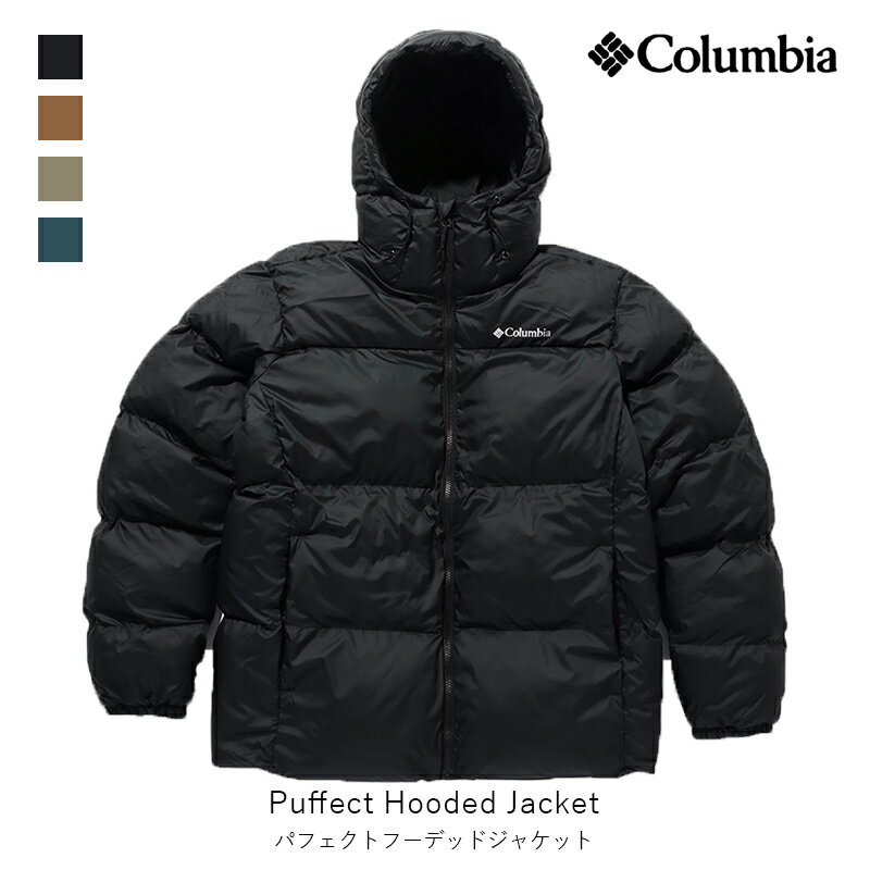 columbia コロンビア Puffect Hooded Jacket パフェクトフーデッドジャケット メンズ ファッション アパレル ウェア ダウン ジャケット アウター キャンプ アウトドア WJ9792