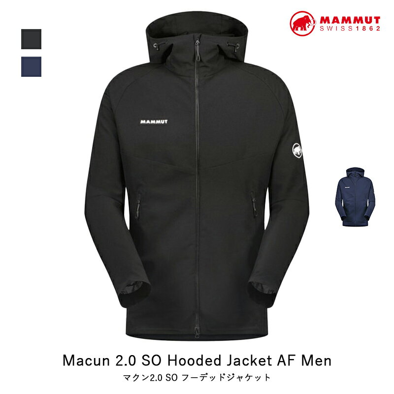 MAMMUT ޥࡼ Macun 2.0 SO Hooded Jacket AF Men ޥ2.0 եȥաǥåɥ㥱å  ѥ 㥱å ϥ л 1011-00792