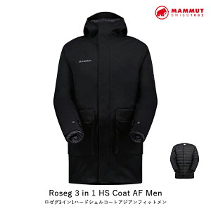 MAMMUT マムート Roseg 3 in 1 HS Coat AF Men ロゼグ3イン1ハードシェルコート メンズ アパレル ジャケット アーバニアリング 1010-30320