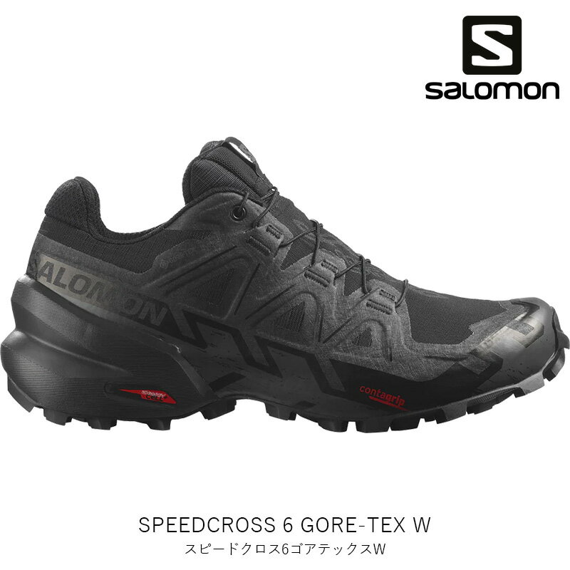 SALOMON サロモン SPEEDCROSS 6 GTX W スピードクロス6ゴアテックスW 女性用 トレイルランニング シューズ GORE-TEX L41743400