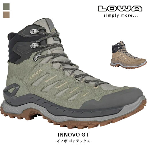 LOWA ローバー INNOVO GT イノボ GT ゴアテックス デューン×グレー シーウィード メンズ 男性用 登山靴 トレッキング ハイキング ブーツ ヴィブラム アウトドア L311330 LOWA ローバー INNOVO GT イノボ GT ゴアテックス デューン×グレー シーウィード メンズ 男性用 登山靴 トレッキング ハイキング ブーツ ヴィブラム アウトドア L311330