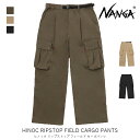 NANGA ナンガ HINOC RIPSTOP FIELD CARGO PANTS ヒノック リップストップ フィールド カーゴパンツ アパレル ロングパンツ カジュアル ミリタリー NW2411-1I700-A