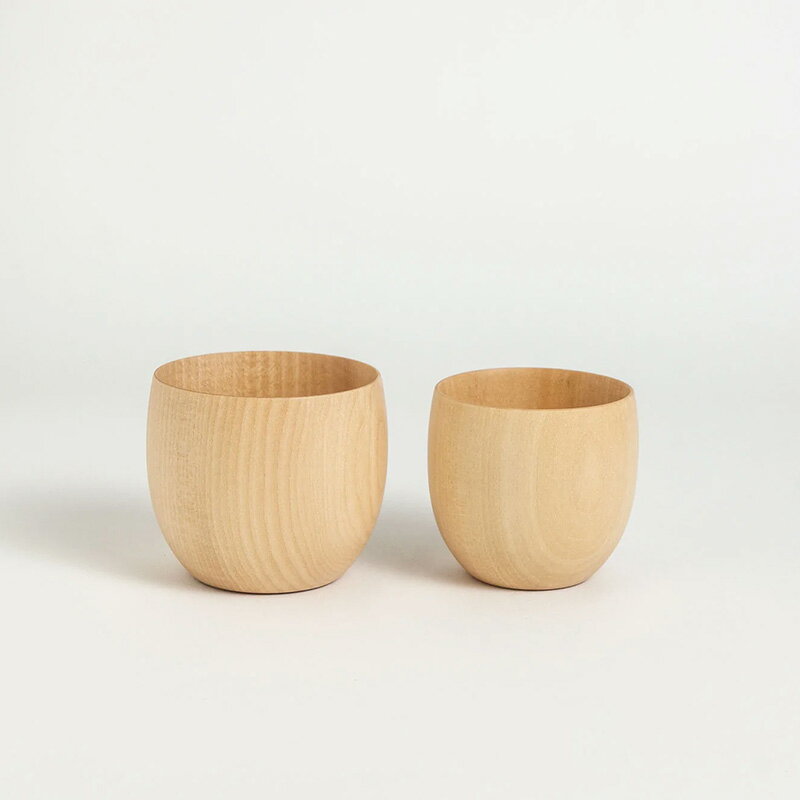 カラ Cara Cup Cara コップ (S) KITO SUI ara 木材 木工 キャンプ アウトドア カトラリー 木の器 高橋..