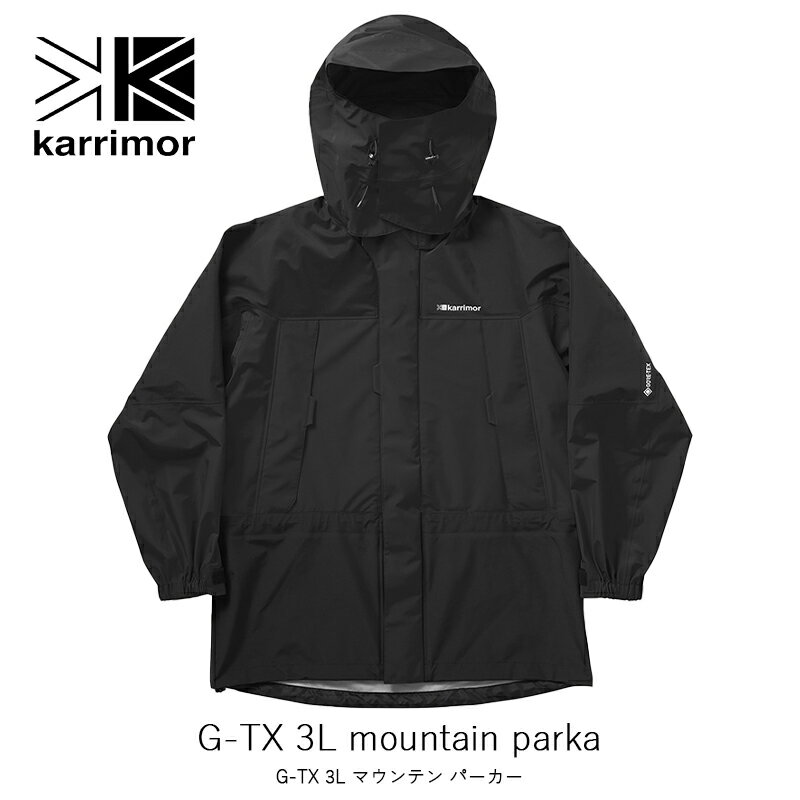 カリマー karrimor G-TX 3L mountain parka G-TX 3L マウンテン パーカー メンズ ユニセックス アパレル ウェア トップス...
