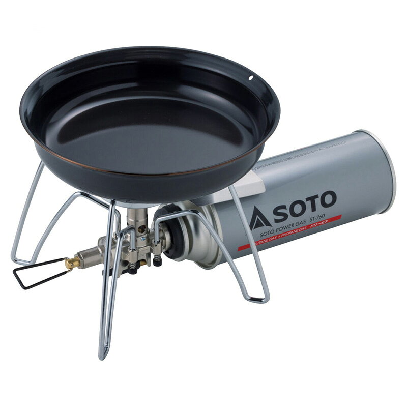 ソト SOTO GORA フライパン 16cm ST-950FP16 シリコンクリア塗装 焚き火 キャンプ ...
