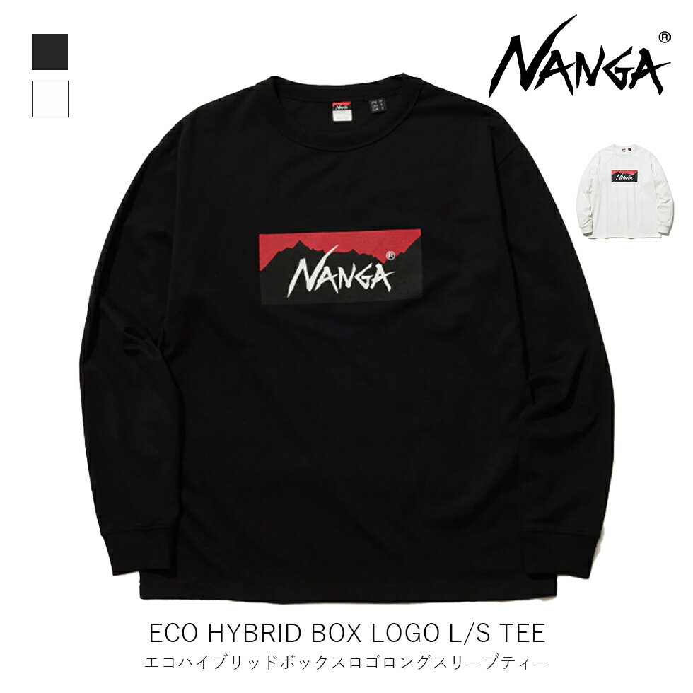 NANGA ʥ ECO HYBRID BOX LOGO L/S TEE  ϥ֥å ܥå  󥰥꡼ ƥ   ѥ ȥɥ  T NW2311-1G206