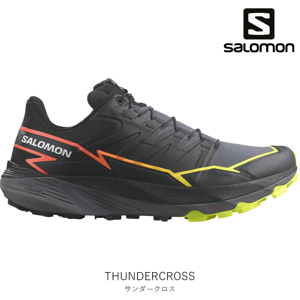 SALOMON サロモン THUNDERCROSS サンダークロス メンズ 登山靴 男性用トレイルランニングシューズ L472..