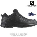 SALOMON サロモン XA PRO 3D V9 GORE-TEX GTX メンズ 男性用 登山用 トレイルランニングシューズ L47270100 L47270300