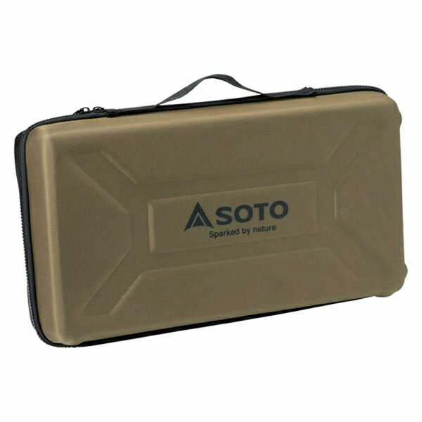 ソト SOTO GRID ハードケース ツーバーナーバッグ 収納バッグ ST-5261 アウトドア キャンプ レジャー アウトドアグッズ キャンプ用品 BBQ バーベキュー グリルケース グリル鞄