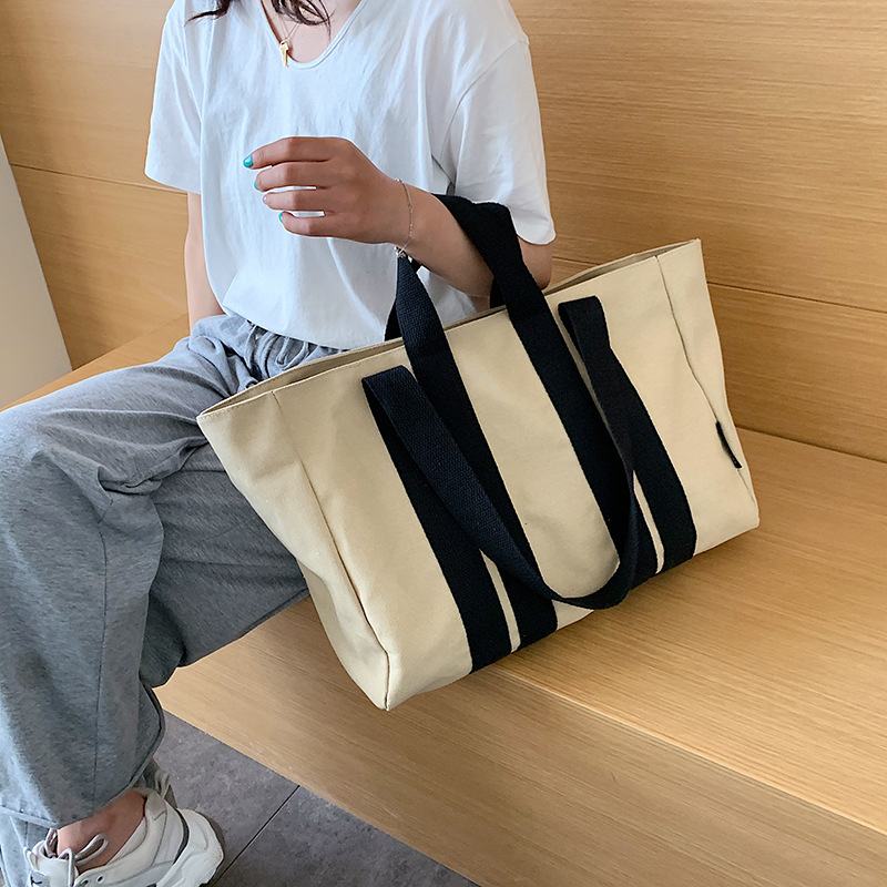 トートバッグ レディース キャンバス コットンバッグ エコバッグ a4 布 大きめ ショルダーバッグ バッグ 大容量 シンプル 肩掛け 鞄 2way 収納 マザーズバッグ