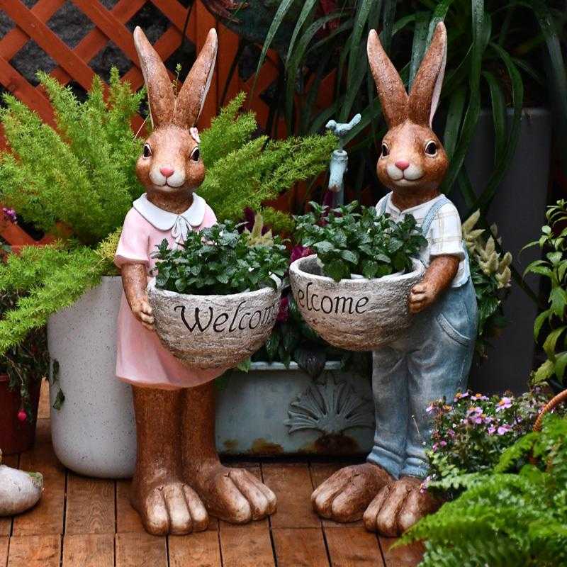 美品】玄関展示用巨大ウサギ