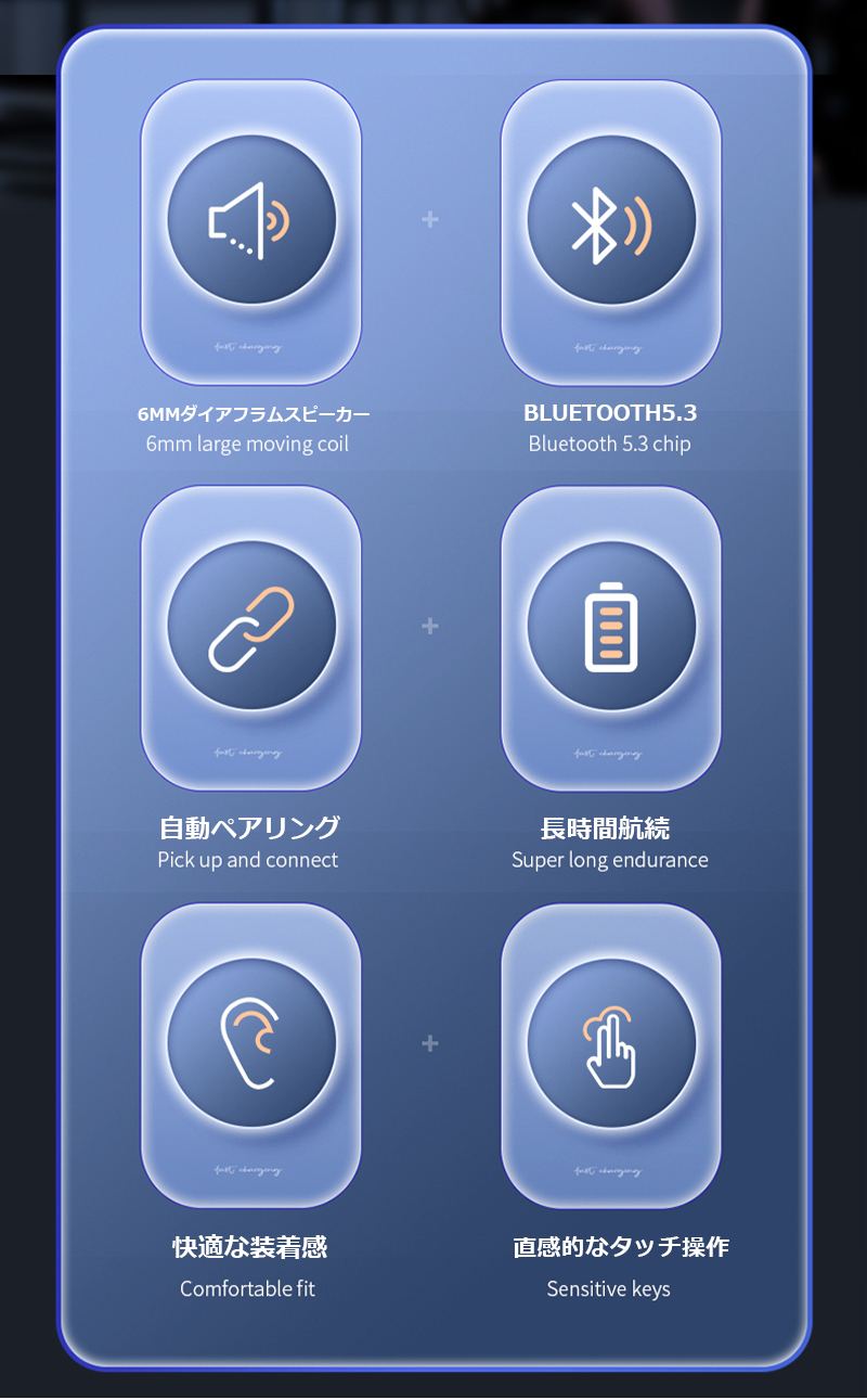 ワイヤレスイヤホン Bluetooth5.3 ワイヤレス イヤホン PSE認証済み 開放型 ENCノイズキャンセリンク ブルートゥースイヤホン 耳かけ式 カナル型イヤホン 瞬間接続 左右分離型 スポーツ向け ワイヤレスヘッドセット 片耳 両耳 軽量 iPhone/Android techdream-10004236 techshop サンプル画像3