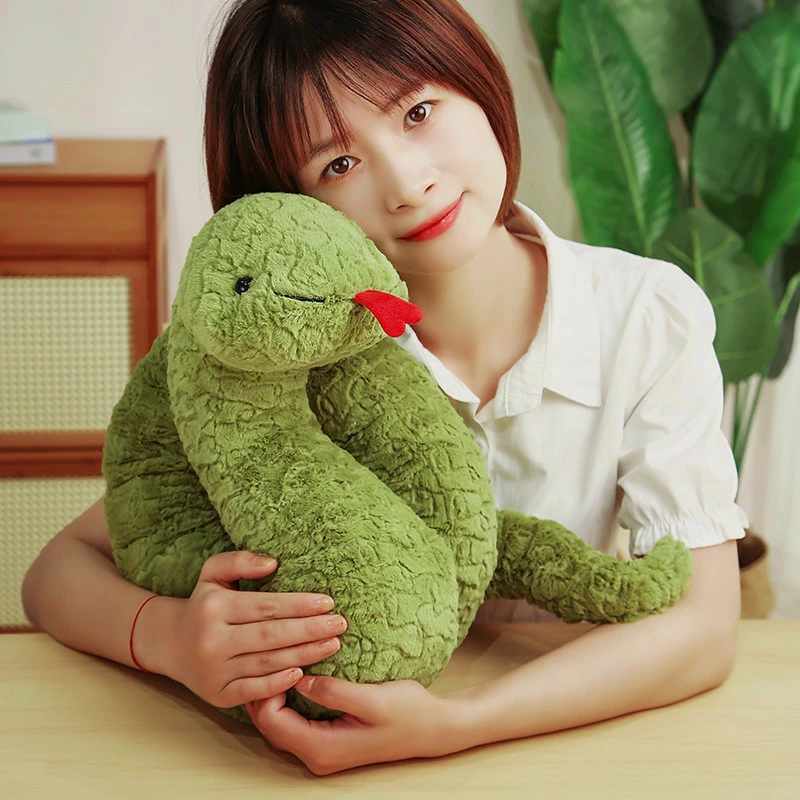 Rakuten - ヘビのぬいぐるみ 蛇 動物のぬいぐるみ ヘビのおもちゃ おもちゃ インテリア用 女の子 男の子 子供おもちゃ 抱き枕 子ども 誕生日 プレゼント やわらかい かわいい に伴う