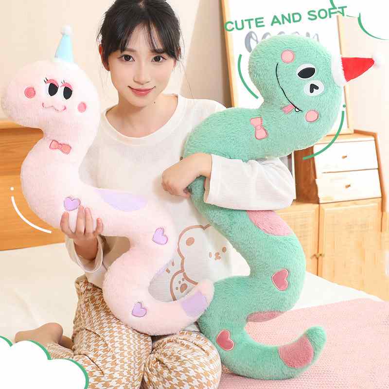 Rakuten - 60CM/80CM/100CM ヘビ ぬいぐるみ 誕生日プレゼント 蛇 動物のぬいぐるみ ヘビのおもちゃ おもちゃ インテリア用 女の子 男の子 子供おもちゃ 抱き枕 子ども 誕生日 プレゼント やわらかい かわいい に伴う