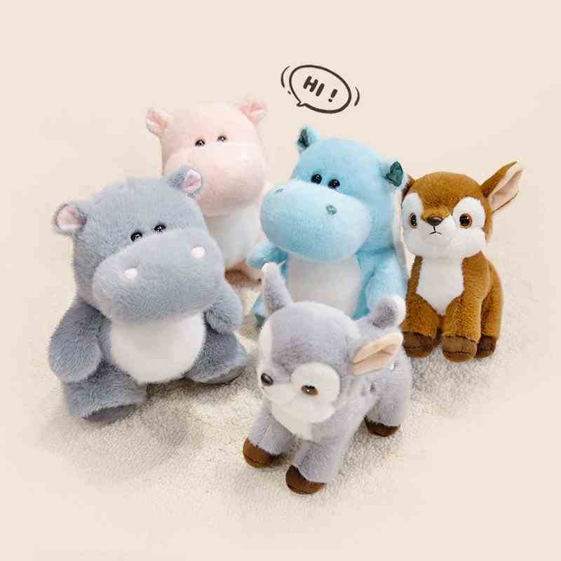 Rakuten - 鹿 しか カバ頭 ぬいぐるみ 動物のぬいぐるみ 抱き枕 かわいい ウマ ふわふわ もちもち 癒し 可愛い アニマル 女の子 男の子 子ども 彼女 彼氏 おもちゃ お祝い クリスマス 誕生日プレゼント
