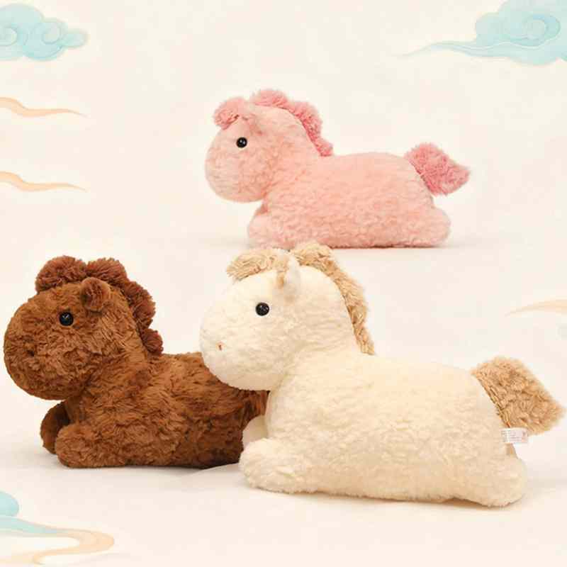 Rakuten - ぬいぐるみ 馬 うま 動物のぬいぐるみ 抱き枕 かわいい ウマ ふわふわ もちもち 癒し 可愛い アニマル 女の子 男の子 子ども 彼女 彼氏 おもちゃ お祝い クリスマス 誕生日プレゼント