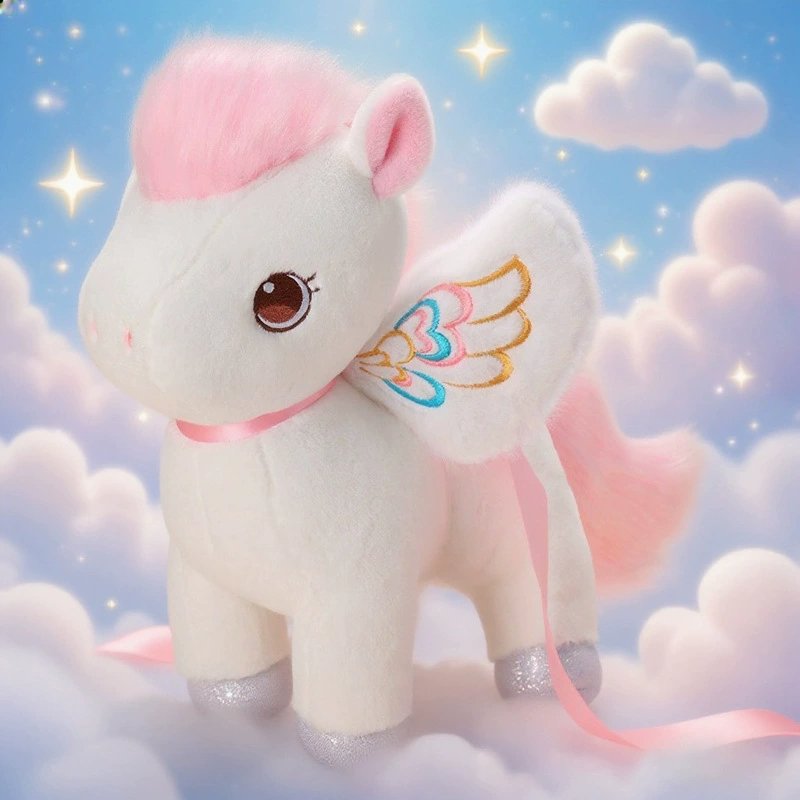 Rakuten - 動物のぬいぐるみ抱き枕 かわいい ウマ ふわふわ もちもち 癒し 可愛い アニマル 女の子 男の子 子ども 彼女 彼氏 おもちゃ お祝い クリスマス 誕生日プレゼント