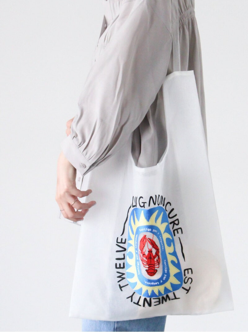 【SALE／60%OFF】刺繍マルシェバッグ《2025spring catalog item》 Lugnoncure テチチ バッグ ハンドバ..