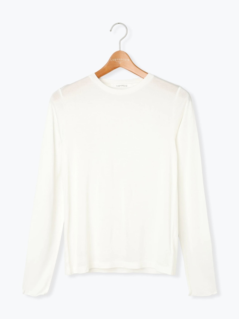 【SALE／60%OFF】長袖シアートップス《2025autumn catalog item》 Lugnoncure テチチ トップス カット..