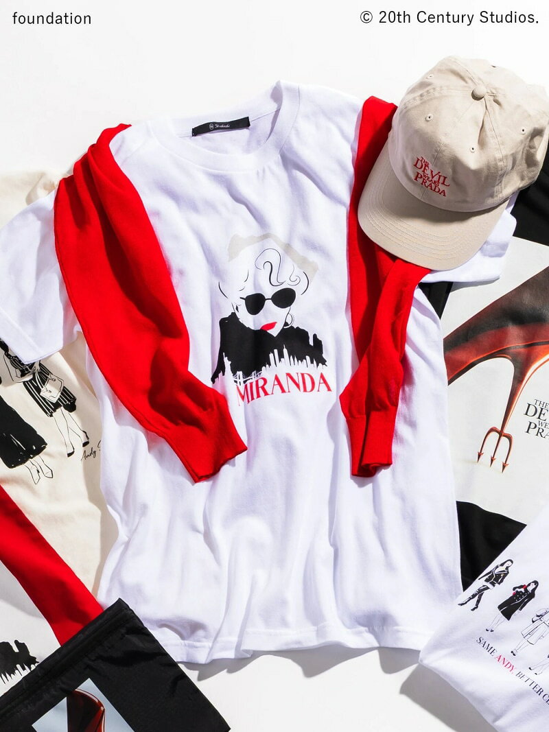 【SALE／50%OFF】【プラダを着た悪魔】ミランダTシャツ Te chichi テチチ トップス カットソー・Tシャツ ホワイト【RBA_E】[Rakuten Fashion]