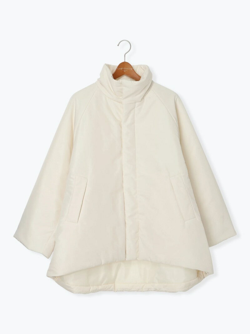 【SALE／20%OFF】中綿モンスターコート Lugnoncure テチチ ジャケット・アウター その他のジャケット・アウター ブラック ホワイト カーキグリーン【RBA_E】【送料無料】[Rakuten Fashion]