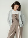 【SALE/34%OFF】スラブクロップドVネックカーディガン《2025spring catalog item》 Te chichi TERRASSE テチチ ...