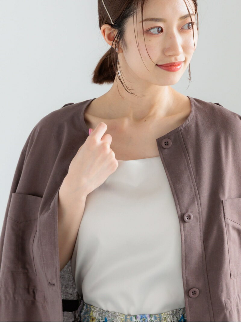 【SALE／10%OFF】カットサテンカップ付きキャミソール《2026 spring catalog item》 Te chichi テチチ トップス キャミソール ブラック グレー ホワイト【RBA_E】[Rakuten Fashion]