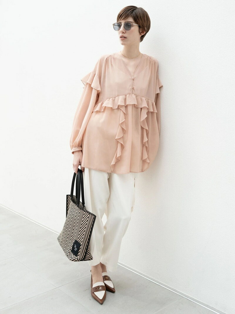 【SALE／50%OFF】ドレープカーゴスラックス《2025spring catalog item》 Te chichi テチチ パンツ その..