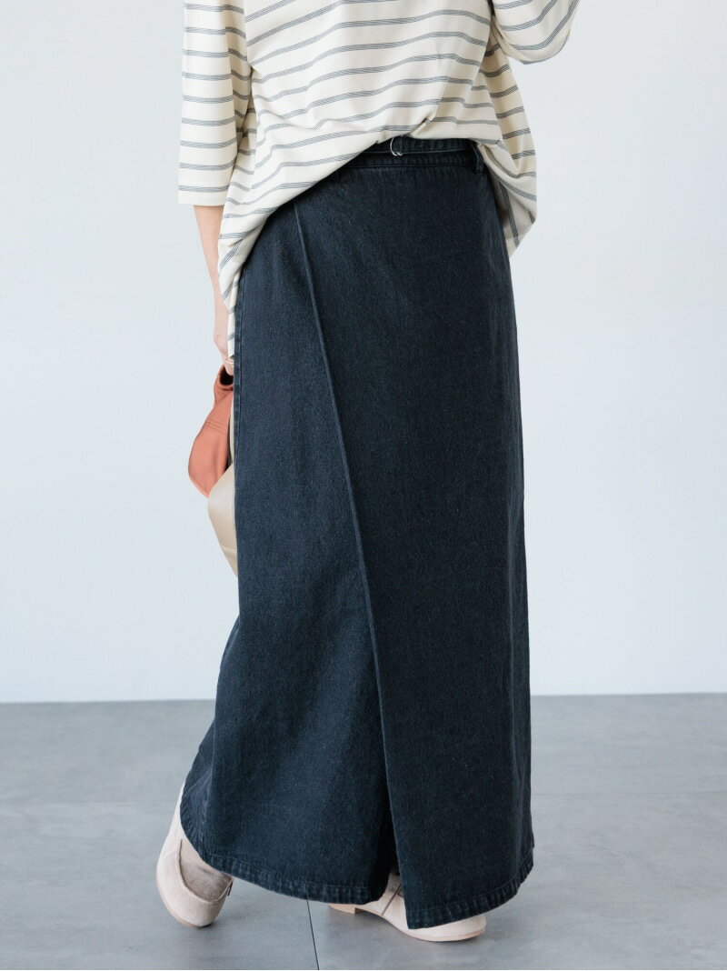 ラップ風デニムスカート《2025s...