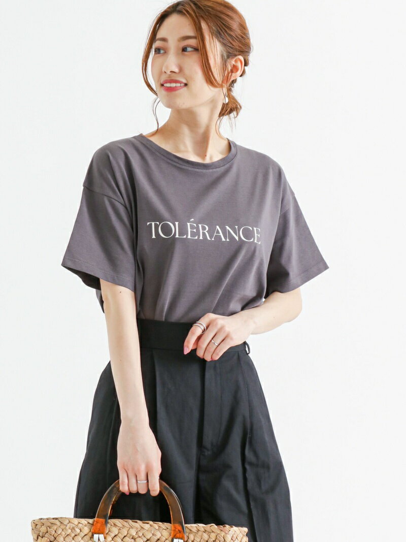 【SALE／50%OFF】アソートプリントロゴTシャツ Te chichi テチチ トップス カットソー・Tシャツ グレー ブルー ブラック【RBA_E】[Rakuten Fashion]