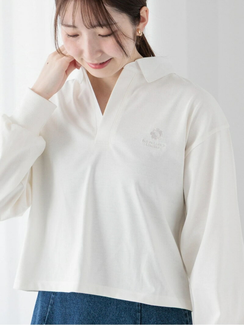 【SALE／56%OFF】フラワー刺繍ラガーシャツ《2025spring catalog item》 Te chichi TERRASSE テチチ ト..