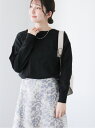 【SALE/50%OFF】金釦前後2WAYカーディガン Te chichi TERRASSE テチチ トップス カーディガン ブルー グリーン ブラック ピンク...